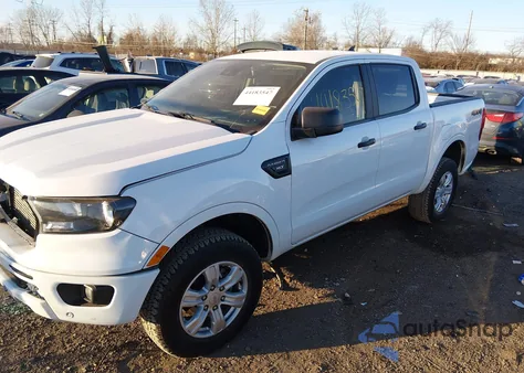 2019 Ford Ranger Xlt из США, поврежденный, VIN 1FTER4FH5KLB02394